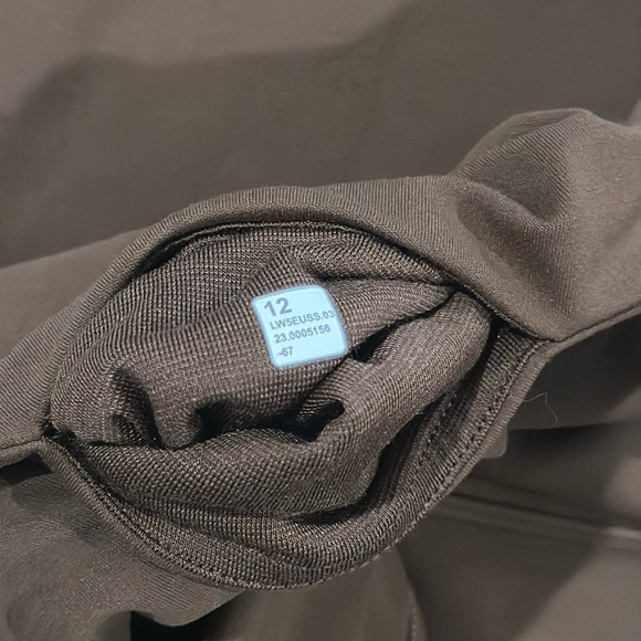 Lululemon influencer Align High-Rise Mini-Flared Pant 32" Java size 12 NWT - Picture 5 of 7